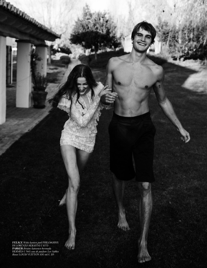 Parker & Felice Couple Up for Vogue Netherlands