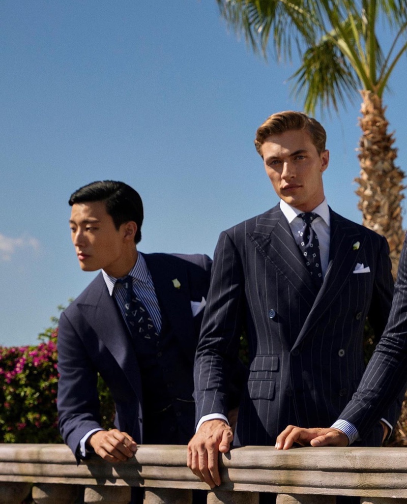 Ralph Lauren on X: Spring 2022 transports Ralph Lauren's acclaimed  menswear brand into a tranquil paradise, replete with cerulean waters and  clear skies Discover #RLPurpleLabelSS22:   #RLPurpleLabel  / X