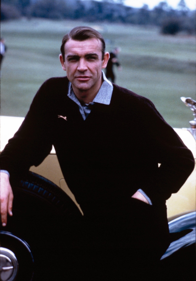 Sean Connery James Bond Goldfinger Golf