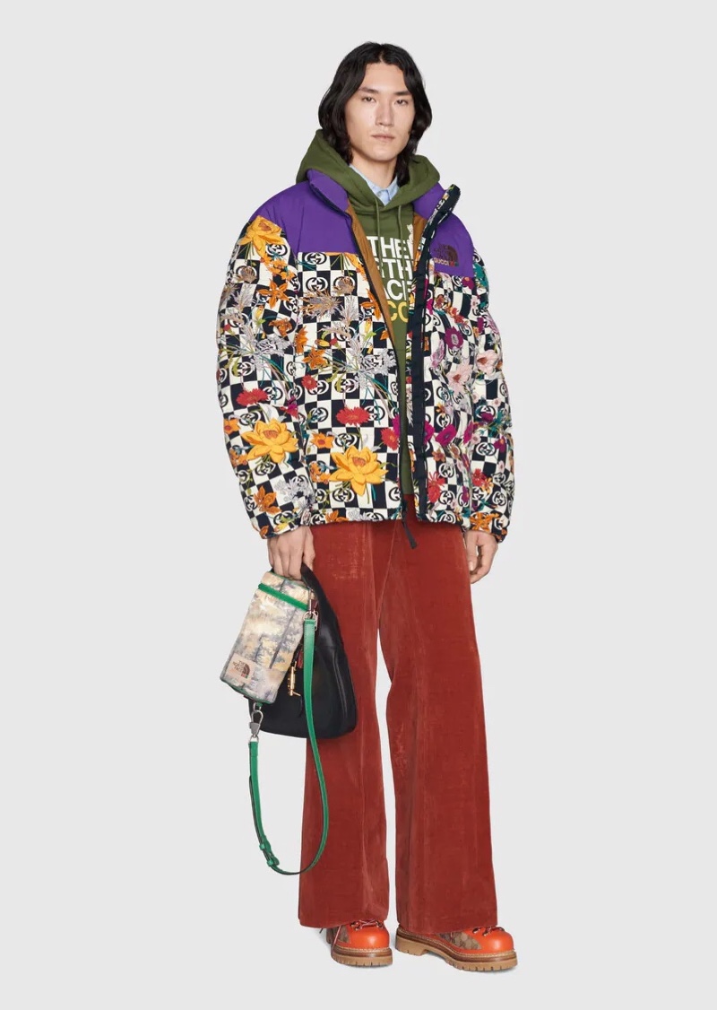 The North Face Gucci Floral Down Jacket » Trends for 2022: The Softer Side of Menswear The North Face Gucci Floral Down Jacket