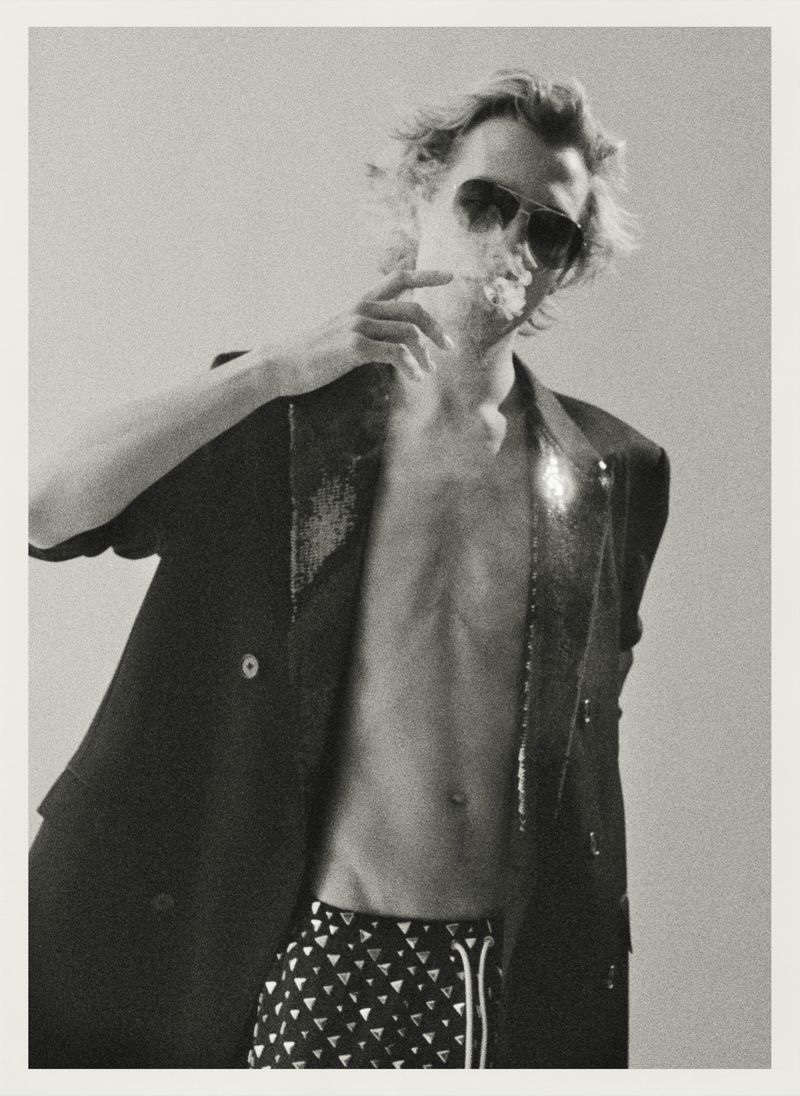 Paul Hameline Model » Jonas, Leon, Alpha + More Are 'A Cut Above' for VMAN Paul Hameline Model