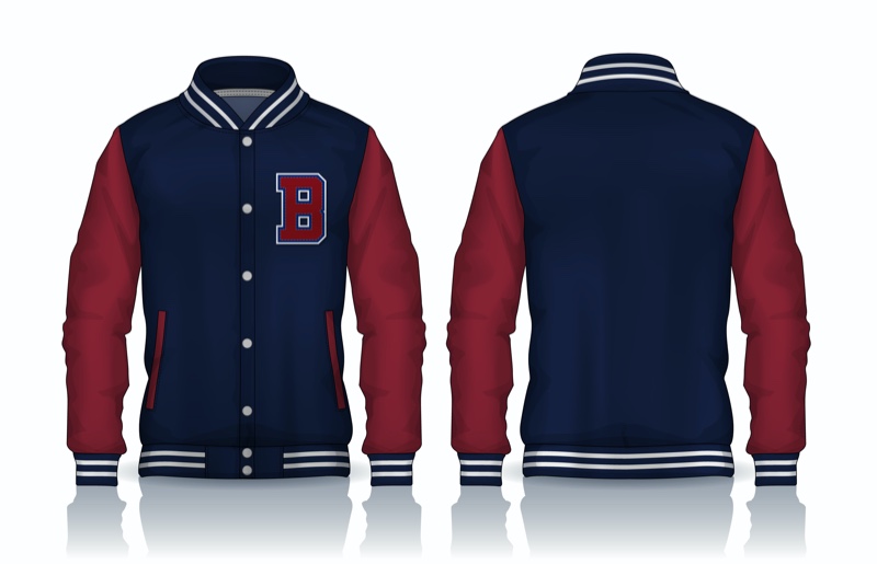 Varsity Jacket Custom Mockup