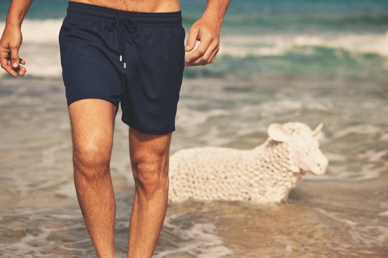 Merino wool serves as the star for Vilebrequin's new swimwear made in collaboration with The Woolmark Company.