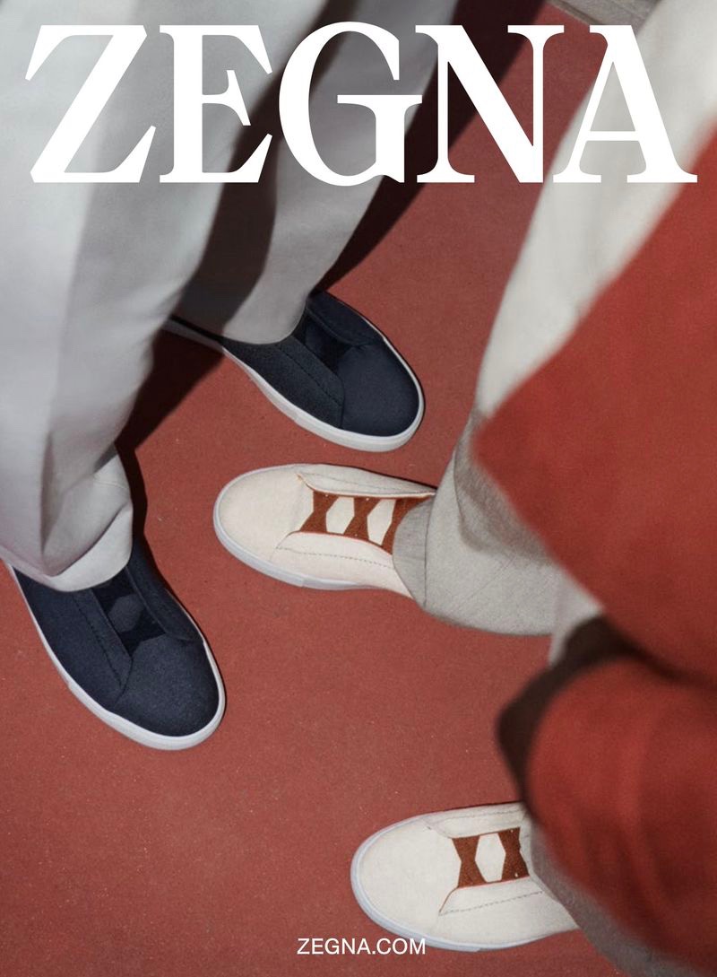 Zegna Footwear Campaign Spring 2022