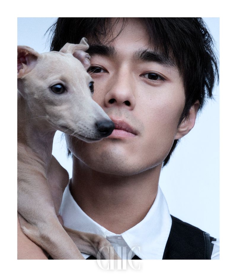 » Zhao Lei Dresses in Soft Menswear for Chic Magazine China Zhao Lei 2022 Chic Magazine China 008