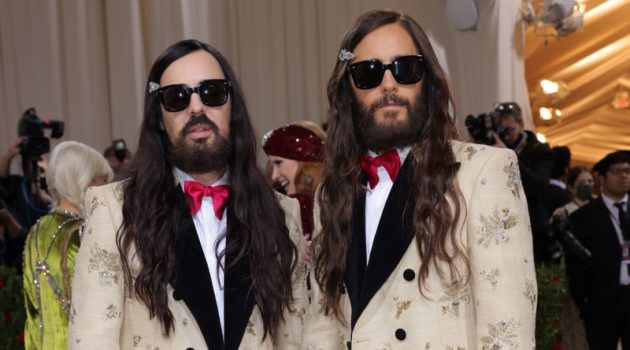 Alessandro Michele Jared Leto Twins Gucci 2022 Met Gala