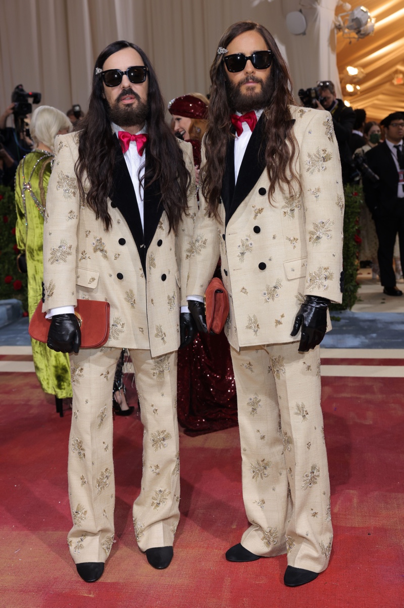 Alessandro Michele Jared Leto Twins Gucci 2022 Met Gala » Met Gala 2022 | Our Favorite Attendees Alessandro Michele Jared Leto Twins Gucci 2022 Met Gala