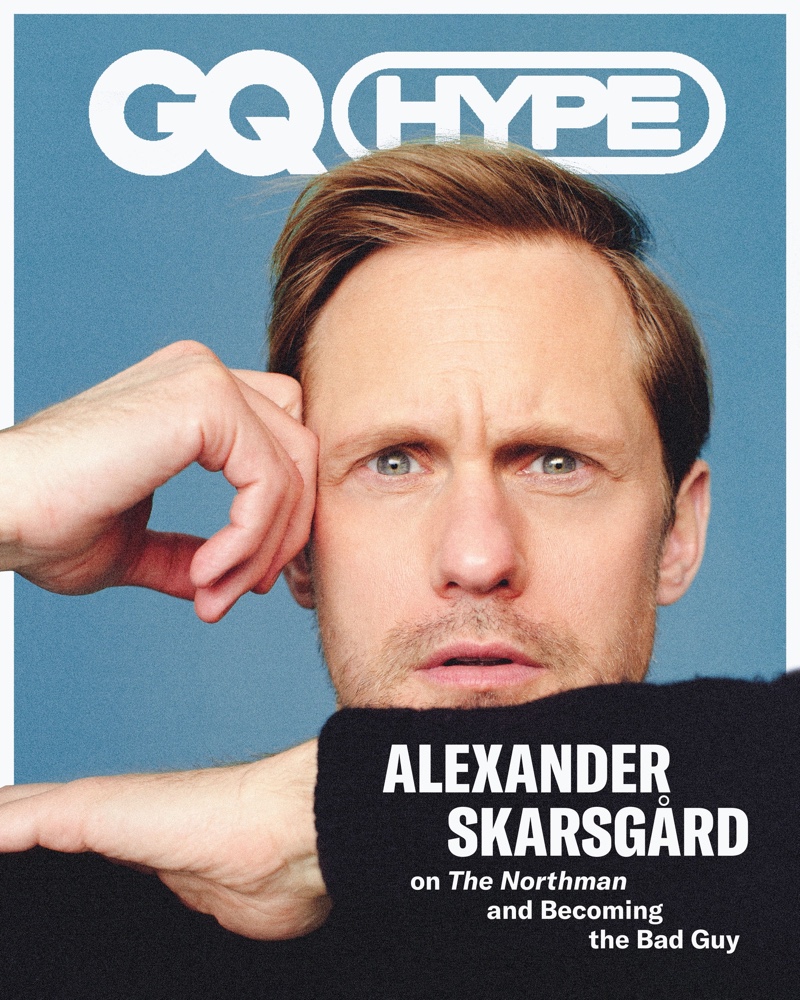 Alexander Skarsgård Cover GQ Hype 2022