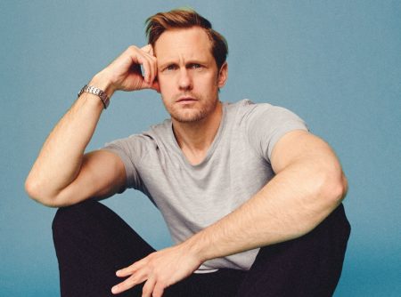 Alexander Skarsgård Sitting Photoshoot 2022 GQ Hype