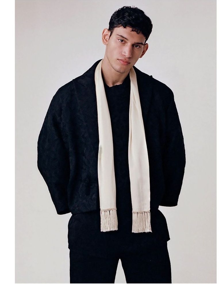 » Alexis Chaparro Embraces Modern Shapes for GQ Middle East Alexis Chaparro Model 2022 Editorial GQ Middle East 005 edited