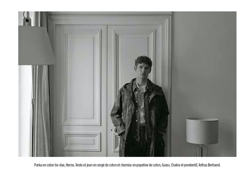 » Arthur Gosse Retreats Indoors for Le Point Arthur Gosse Model 2022 Le Point Editorial 003