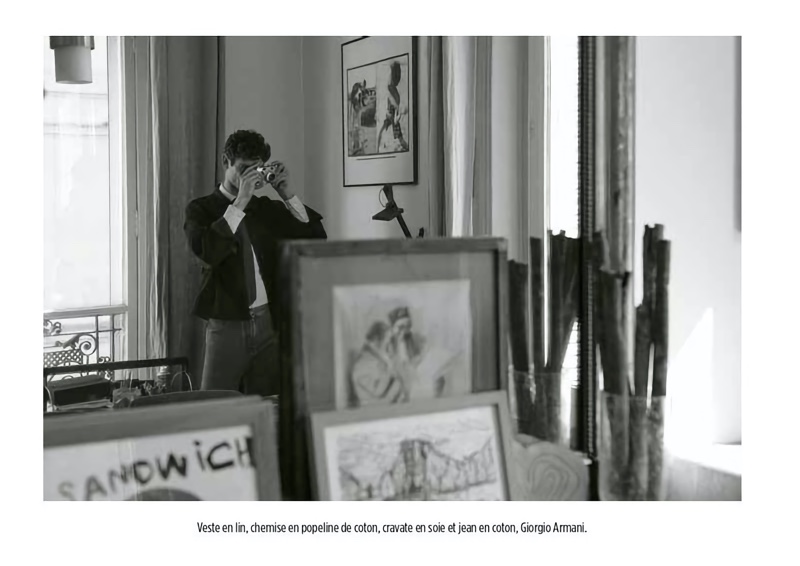 » Arthur Gosse Retreats Indoors for Le Point Arthur Gosse Model 2022 Le Point Editorial 004