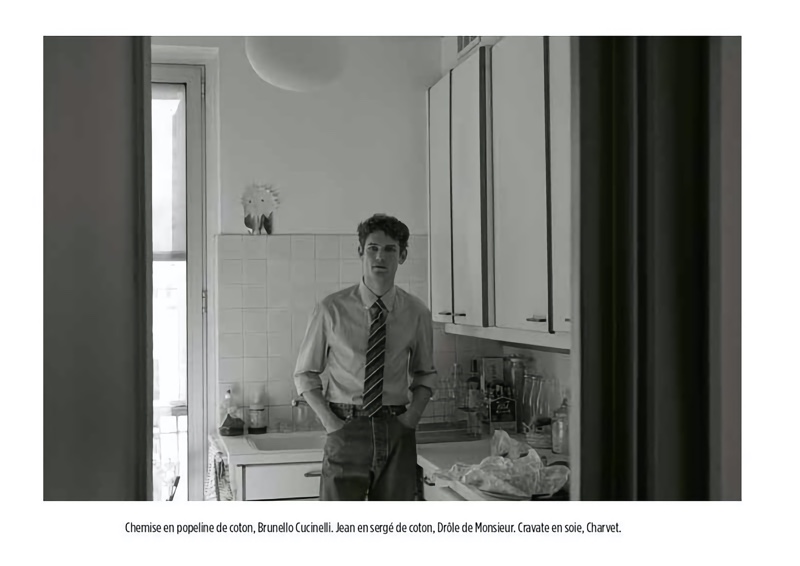 » Arthur Gosse Retreats Indoors for Le Point Arthur Gosse Model 2022 Le Point Editorial 005