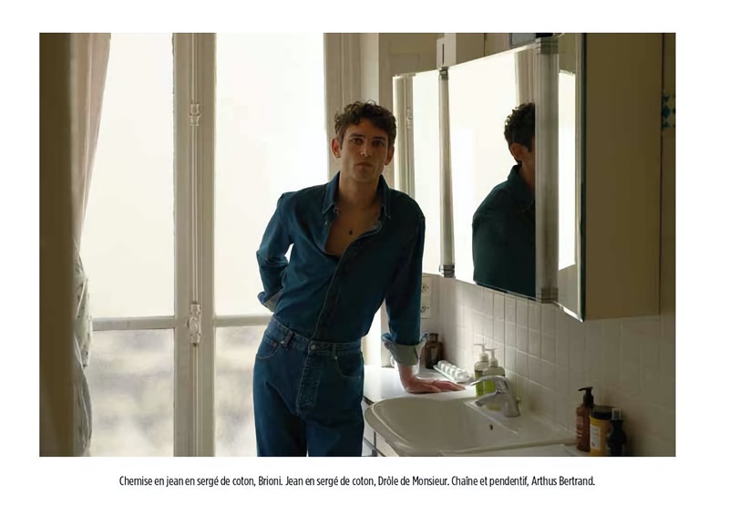 » Arthur Gosse Retreats Indoors for Le Point Arthur Gosse Model 2022 Le Point Editorial 007