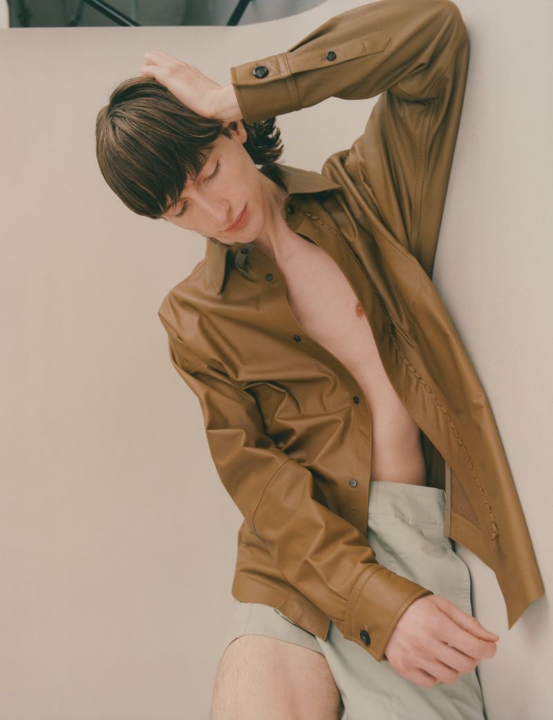 Benno Bulang Charms in Chic Looks for The Greatest Magazine