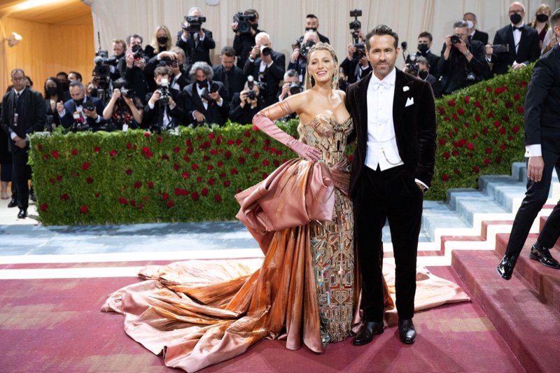 Blake Lively Ryan Reynolds Met Gala 2022