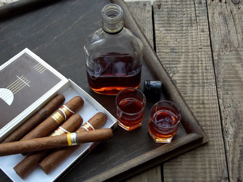 Cigars and Whiskey