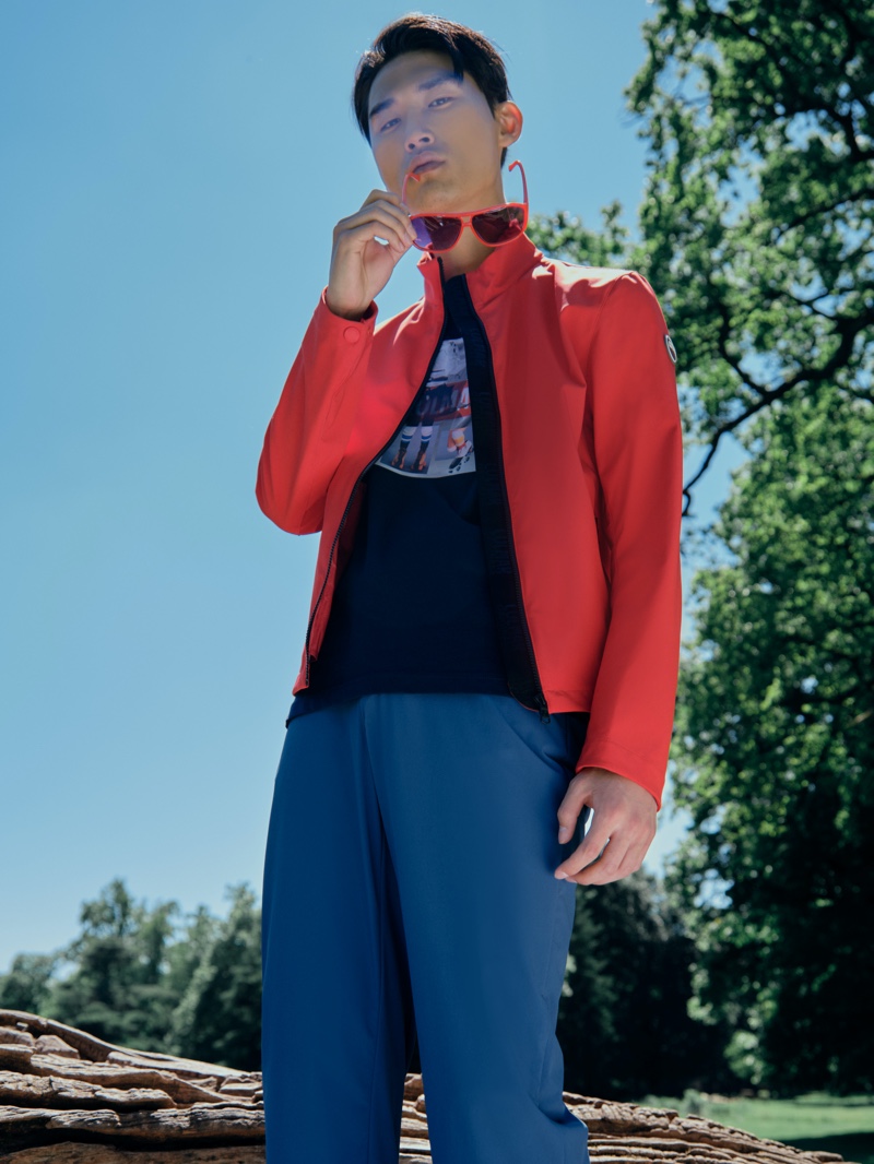 Jaehyeok Do Korean Model Asian Colmar Spring Summer 2022 » Colmar Celebrates the Lightness of Summer Jaehyeok Do Korean Model Asian Colmar Spring Summer 2022