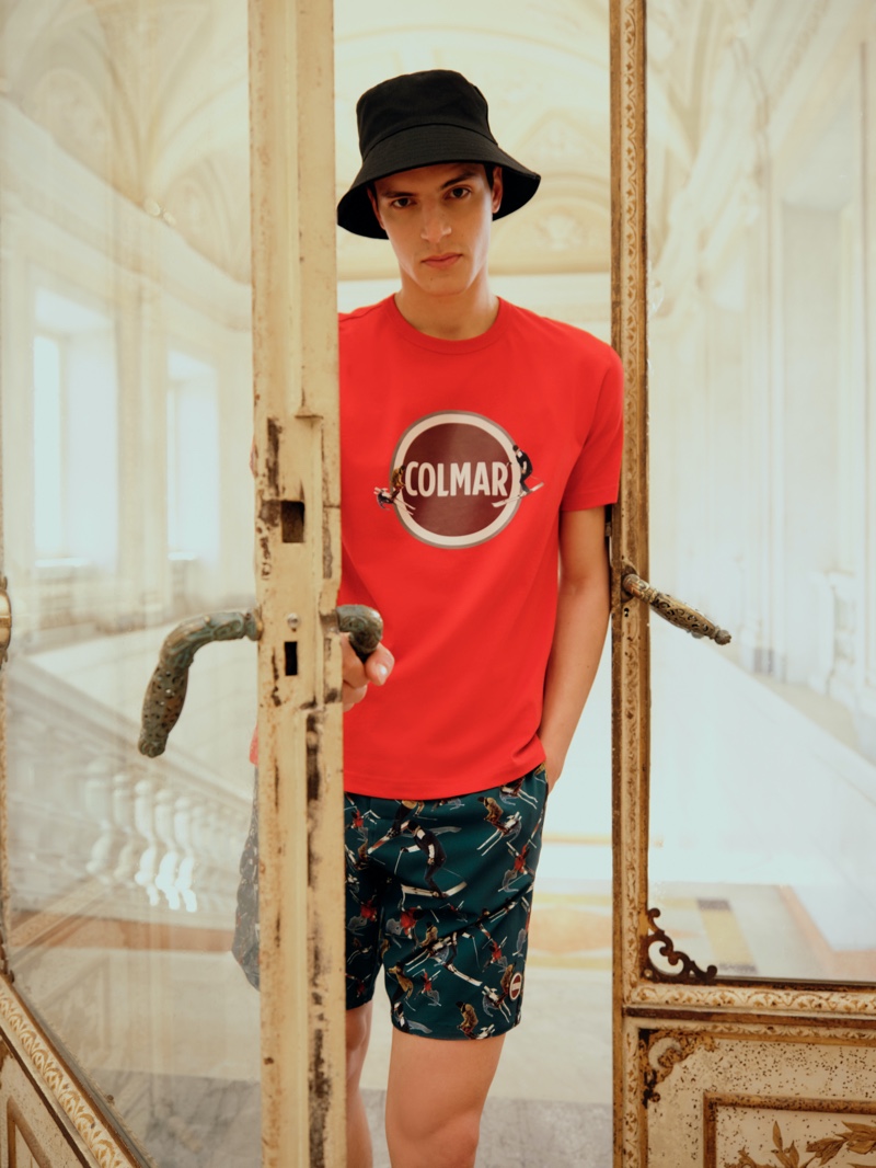 Alessio Dortenzi Model Colmar Men Spring Summer 2022 » Colmar Celebrates the Lightness of Summer Alessio Dortenzi Model Colmar Men Spring Summer 2022