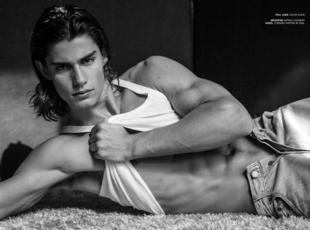 Corrado Martini Model Shirtless Photoshoot