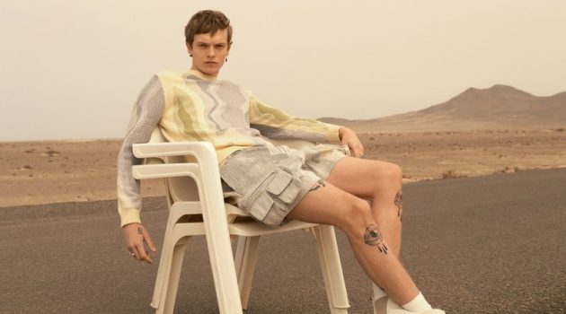 Dan Rogers Takes to Fuerteventura for Elle Man Poland Dan Rogers Takes to Fuerteventura for Elle Man Poland