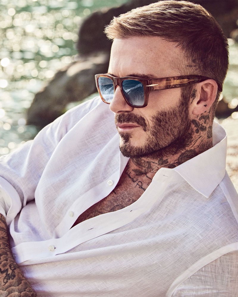 David Beckham Eyewear Campaign Spring 2022