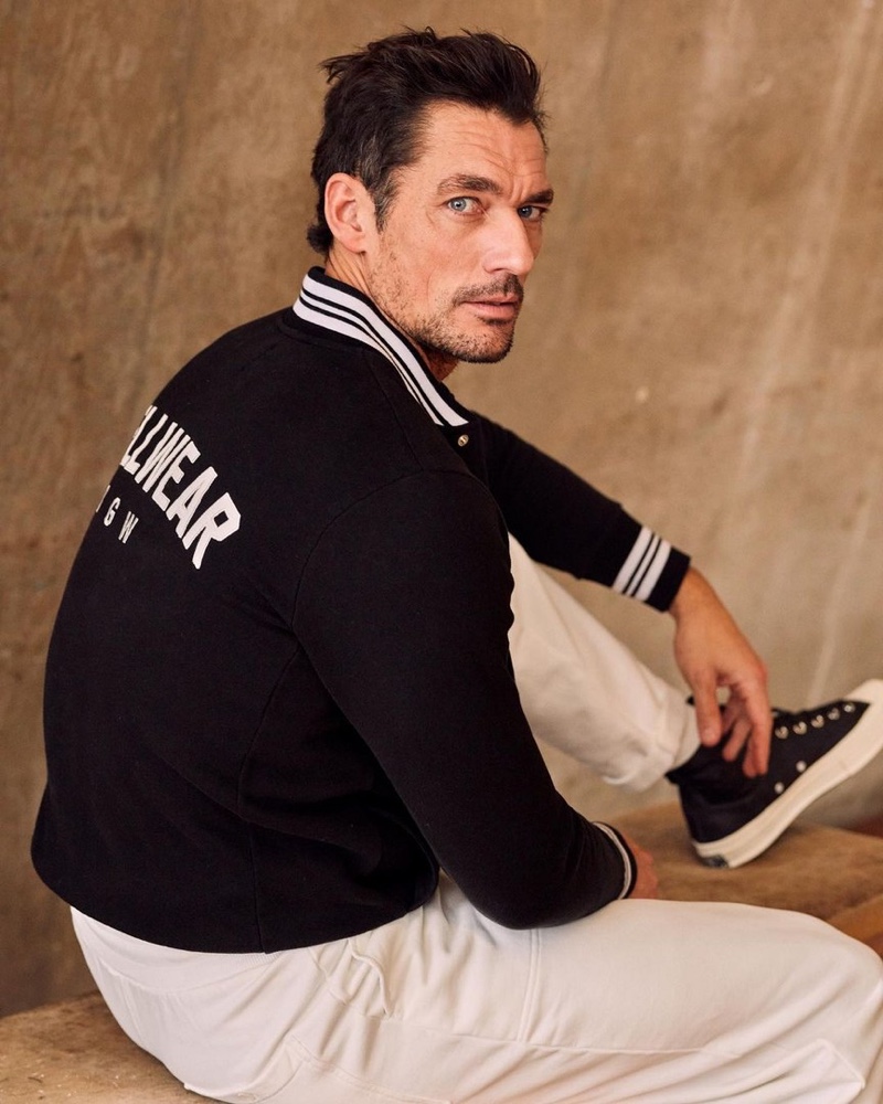 David Gandy Model Wellwear Campaign Spring 2022