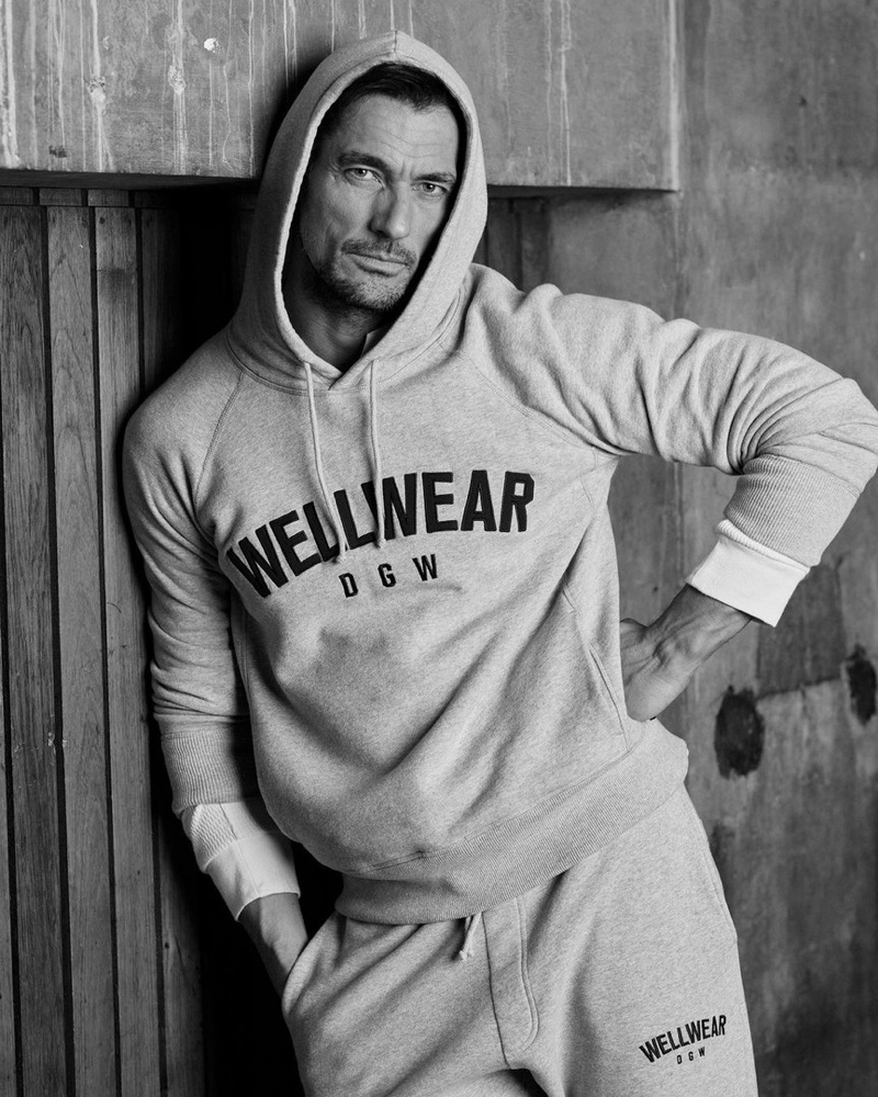 David Gandy Wellwear Hoody Set Spring 2022 Campaign