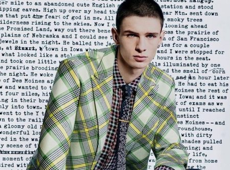 Alex Khristenko Model Dior Men Pre-fall 2022 Campaign