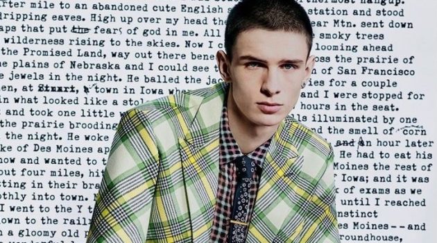 Dior Men Takes a Smart Approach to Style with Pre-fall '22 Campaign Alex Khristenko Model Dior Men Pre-fall 2022 Campaign