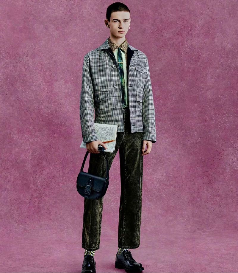 Alex Khristenko Ukrainian Model Dior Men Campaign Pre-fall 2022