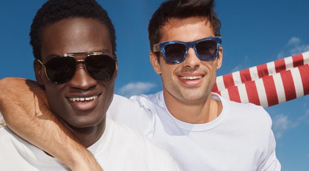 Elliot, Yves & Marcelo Summer in Capri with Dolce & Gabbana Yves Diatta Elliot Meeten Models Dolce & Gabbana Campaign Men Summer 2022