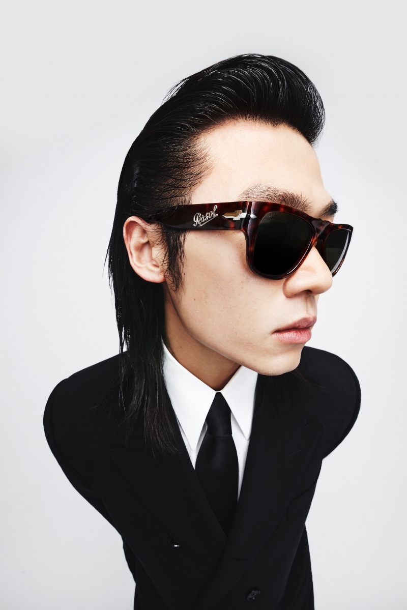 Leehom Ser Model Dolce & Gabbana x Persol Collection Sunglasses Campaign 2022