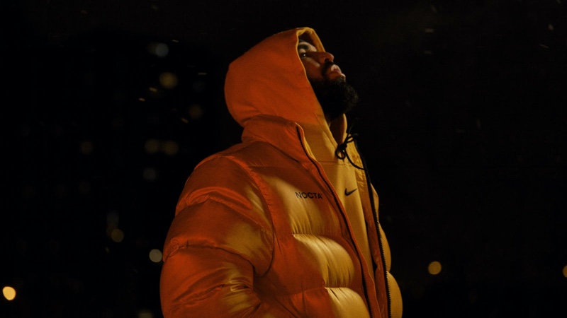 Drake Nike x NOCTA Picture Yellow Jacket