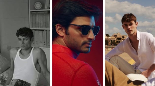 Week in Review: Arthur Gosse, Leclerc + Sainz for Ray-Ban, Massimo Dutti + More Arthur Gosse photographed by Pablo Arroyo for Le Point, Carlos Sainz Jr. for Ray-Ban, Kit Butler for Massimo Dutti.