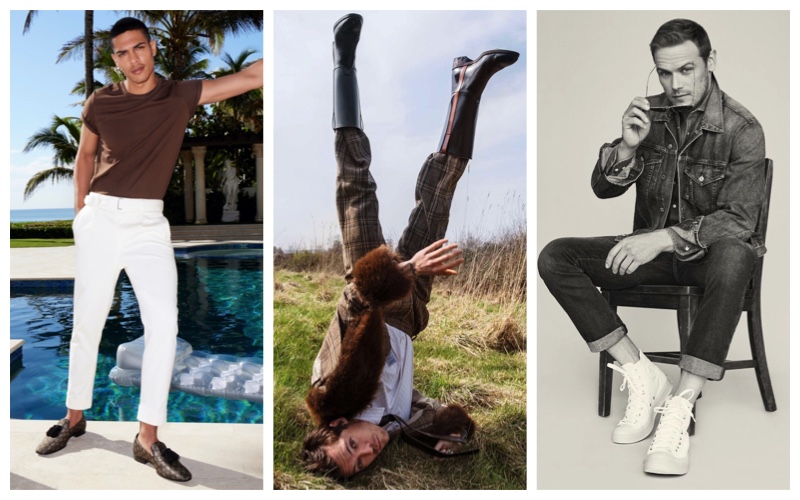Week in Review: Geron McKinley for Jimmy Choo summer 2022 campaign, Harry Styles for Better Homes & Gardens, Sam Heughan for InStyle.