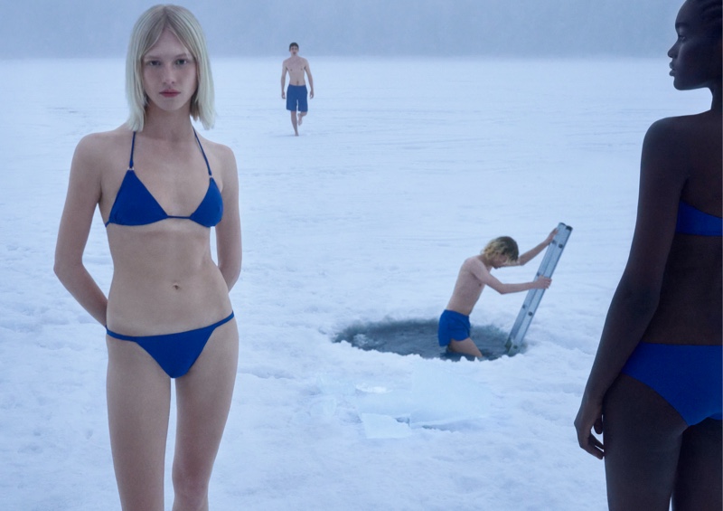 Filippa K enlists models Afra Wendel Bommarco, Raphaël Cousin, Samuel Rydbacken, and Kuany Atem to star in its new swimwear campaign. » Filippa K Takes an Icy Dip for New Swimwear Campaign Filippa K enlists models Afra Wendel Bommarco, Raphaël Cousin, Samuel Rydbacken, and Kuany Atem to star in its new swimwear campaign.
