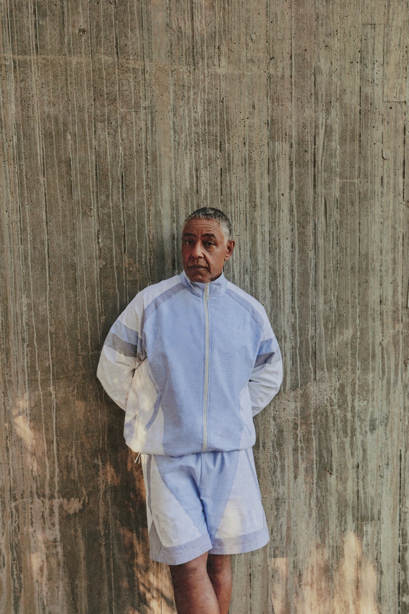 Giancarlo Esposito Track Jacket Shorts Kith Campaign Summer 2022