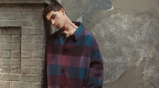 Isaac Cole Powell Stars in Schön! Shoot, Talks 'Cat Person' Isaac Cole Powell Photoshoot 2022 Coat Schön!