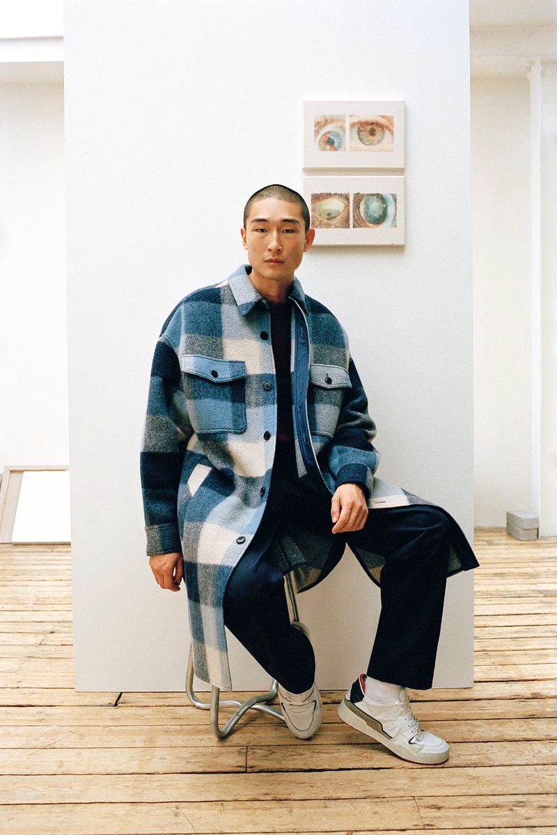 Isabel Marant Spring 2022 Menswear Style Sang Woo Kim Model