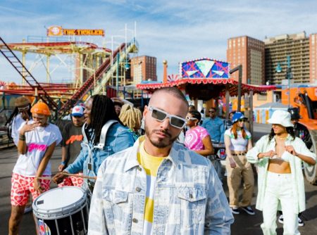 J Balvin Spreads Peace & Love with GUESS Originals Amor Collection