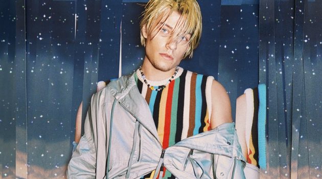 Jon Bon Jovi's Son Jake Bongiovi Lands Man About Town Cover Jake Bongiovi Fashion Shoot 2022 Man About Town