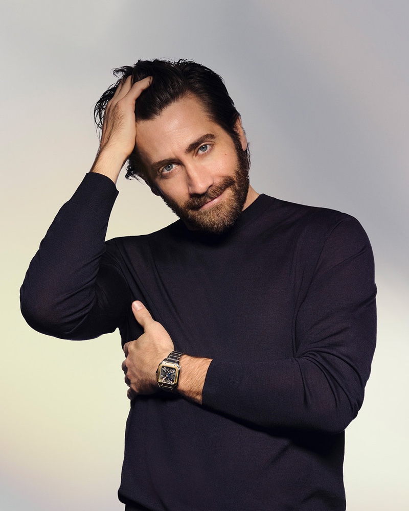 Jake Gyllenhaal Cartier Campaign Santos de Cartier 2022