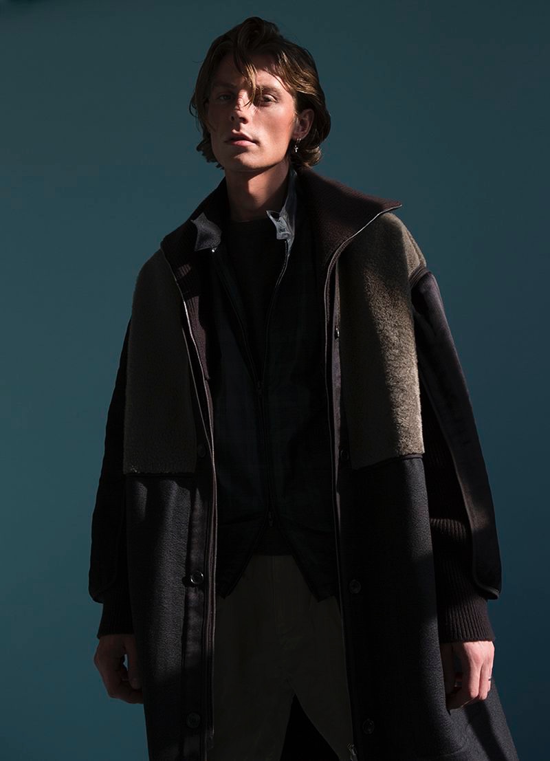 Janis Ancens Layers for Men's Journal