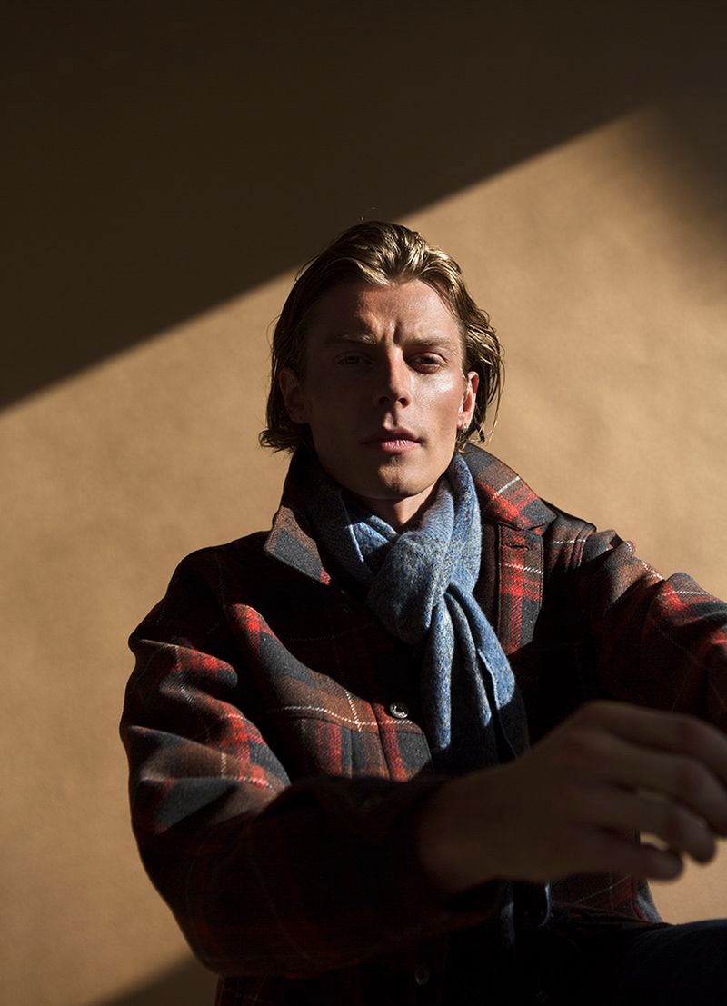 Janis Ancens Layers for Men's Journal