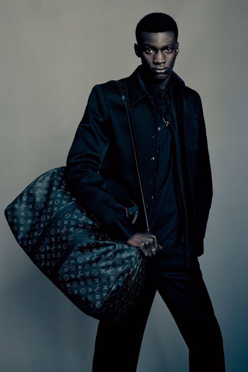 Louis Vuitton Monogram Keepall Carryall Bag Men 2022