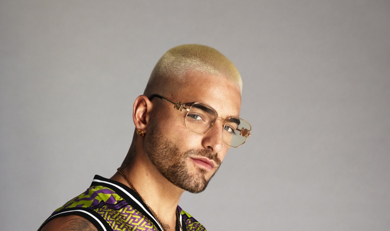 Maluma Versace Medusa Biggie VE 1283 Glasses 2022 Eyewear Campaign