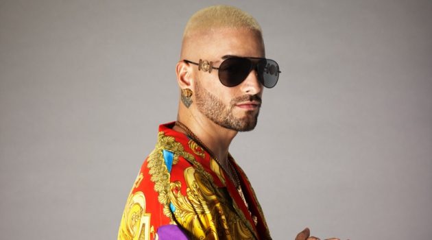 Maluma Rocks Medusa Biggie Shades for New Versace Campaign Maluma Versace Medusa Biggie VE 2249 Sunglasses 2022 Campaign