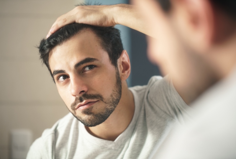 Man Hair Mirror