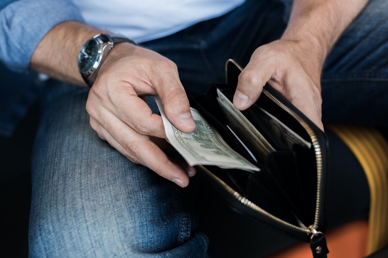 Man Jeans Long Wallet Man Jeans Long Wallet